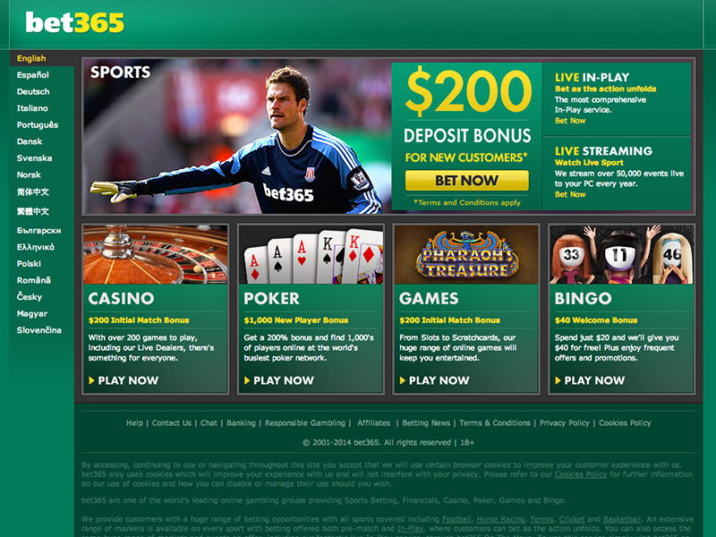 BET365 &ndash; Top nh&agrave; c&aacute;i c&aacute; cược đỉnh cao h&agrave;ng đầu ch&acirc;u &Acirc;u